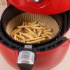 25/50pcs Air Fryer Disposable Paper Liner Non-stick Round Baking Steamer Paper Mats Home Kitchen Airfryer Food Basket Liner Mat - 50pcs white(opp bag)