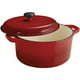 Tramontina Enameled Cast Iron 6.5 Quart Round Dutch Oven, Red - Tramontina