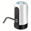 Automatic Electric Water Dispenser Pump; USB Charging Water Bottl Pump; Automatic - Black