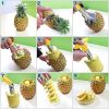 Pineapple Corer;  [Upgraded;  Reinforced;  Thicker Blade] Newness Premium Pineapple Corer Remover - yellow